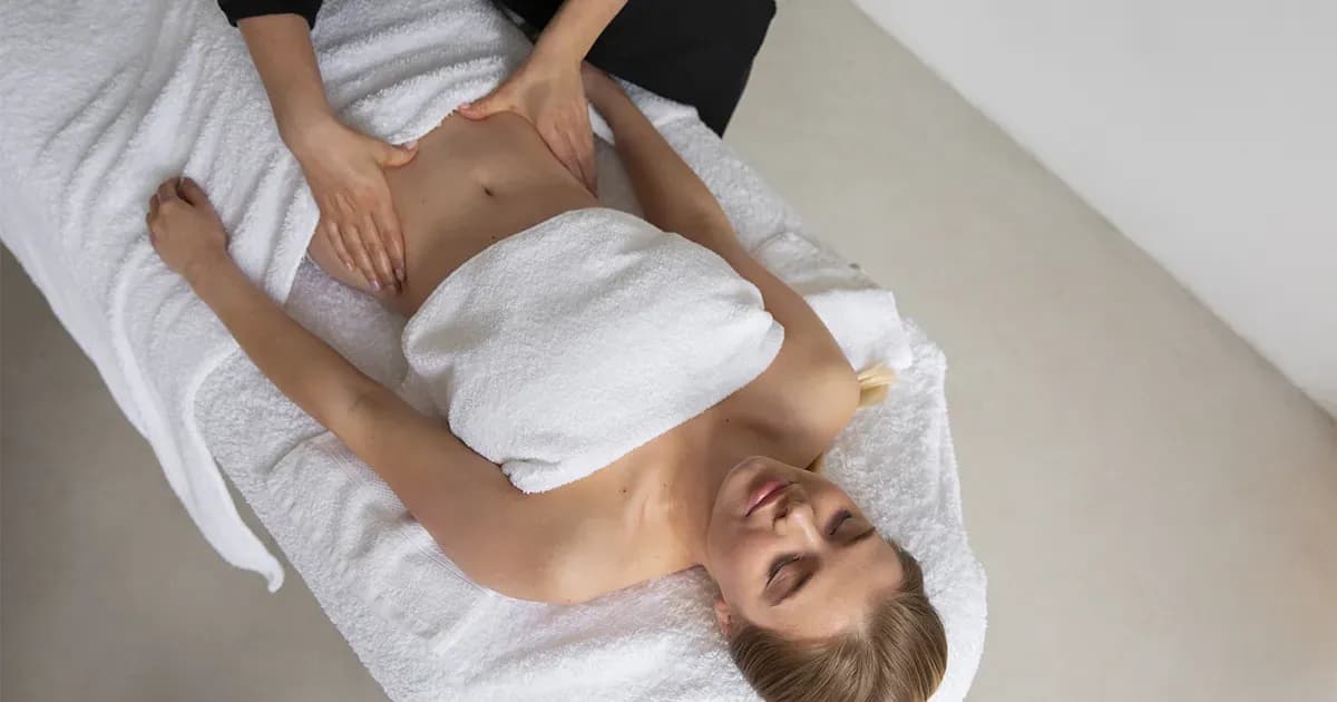 Séance de drainage lymphatique après une chirurgie esthétique en Tunisie